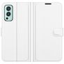Mobigear Classic OnePlus Nord 2 Hülle Klapphülle Geldbörse - Weiß