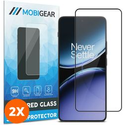 Mobigear Premium OnePlus Nord 4 Panzerglas Gehärtetes Glas Displayschutz - Hüllenfreundlich (2er Pack)
