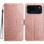 Mobigear Mandala iPhone 18 Pro Klapphülle Portemonnaie - Roségold