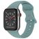 Mobigear Sport Dual Silikon Apple Watch Armband Drückerschließe - 49/46/45/44 mm - Pastellgrün