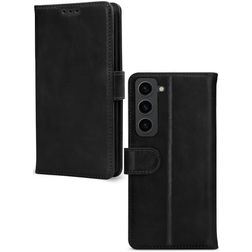 Mobilize Premium Gelly Wallet Samsung Galaxy S23 Plus Hülle Klapphülle Geldbörse - Schwarz