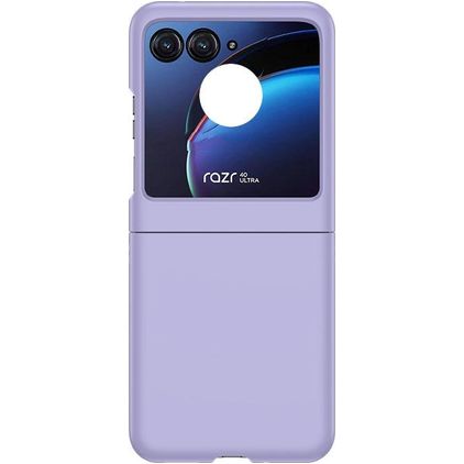 Mobigear Colors Motorola Razr 50 Hülle Hardcase Backcover - Lila