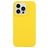 Mobigear Colors iPhone 14 Pro Max Hülle Flexibles TPU Backcover - Gelb