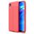 Mobigear Luxury HONOR 8S Hülle Flexibles TPU Backcover - Rot