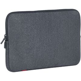 Rivacase Antishock Laptop Sleeve (max 21,6 cm x 30,8 cm) Laptop Hülle - Grau