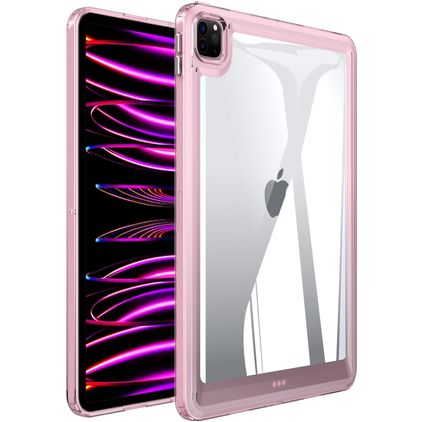 Mobigear Crystal iPad Pro 11 Zoll (2020) Hardcase Backcover - Transparent / Pink
