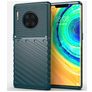 Mobigear Groove Huawei Mate 30 Pro Hülle Flexibles TPU Backcover - Grün