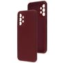 Mobiparts Samsung Galaxy A23 Silikon Hülle Backcover - Plum Red