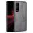 Mobigear Croco Sony Xperia 1 III Hardcase Backcover - Schwarz