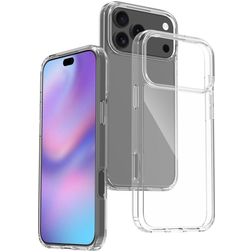 Mobigear Crystal Transparent iPhone 17 Pro Max Hardcase Backcover - Transparent