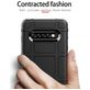 Mobigear Rugged Shield Samsung Galaxy S10 Plus Hülle Flexibles TPU Backcover Stoßfest - Schwarz
