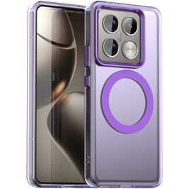 Mobigear Shockproof Xiaomi 14T Pro MagSafe Hülle Hardcase Backcover - Lila