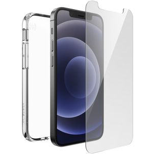 Speck Perfectly Clear ShieldView Durchsichtig iPhone 12 Mini Hülle Hardcase Backcover Stoßfest - Transparent