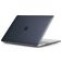 Mobigear Glossy MacBook Pro 16 Zoll (2019-2020) Hardshell Hülle Laptop Cover MacBook Case - Schwarz - Modell A2141