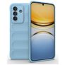 Mobigear Bumpy Samsung Galaxy A37 Hülle Flexibles TPU Backcover - Blau