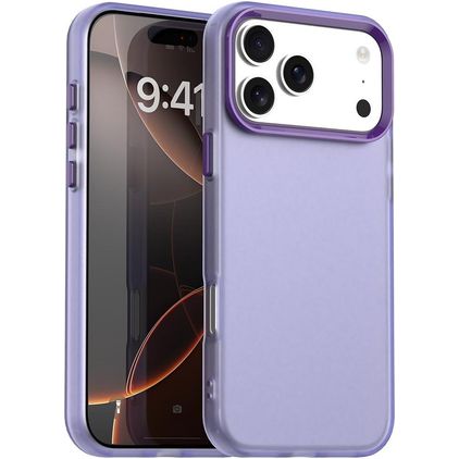 Mobigear Crystal iPhone 18 Pro Hülle Hardcase Backcover - Lila