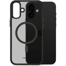 Mobilize Hybrid Pro iPhone 16 Plus MagSafe Hülle Hardcase Backcover Stoßfest - Schwarz