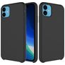 Mobigear Rubber Touch iPhone 11 Silikon Hülle Backcover - Schwarz