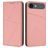 Mobigear Frosted Flip iPhone Air Hülle Klapphülle Geldbörse - Pink