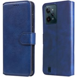Mobigear Wallet Realme C31 Hülle Klapphülle Geldbörse - Blau