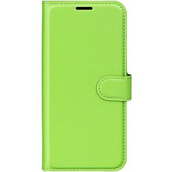 Mobigear Classic OnePlus 10 Pro Hülle Klapphülle Geldbörse - Grün