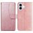 Mobigear S Line iPhone 17 Hülle Klapphülle Geldbörse - Roségold