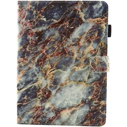 Mobigear Marble iPad 6 (2018) Hülle Klapphülle - Braun