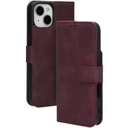 Mobiparts Classic Wallet iPhone 14 Hülle Klapphülle Geldbörse - Velvet Red