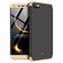 Mobigear TriGuard Xiaomi Redmi 6A Hülle Hardcase Backcover - Schwarz / Gold