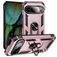Mobigear Armor Ring Google Pixel 9 Hülle Hardcase Backcover Stoßfest mit Ringhalter - Roségold