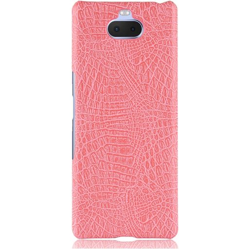 Mobigear Croco Sony Xperia 10 Plus Hülle Hardcase Backcover - Pink