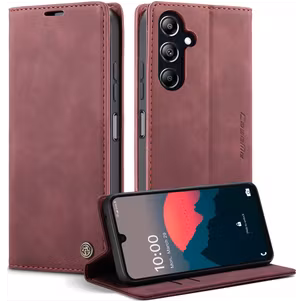 CaseMe 013 Samsung Galaxy A16 Hülle Klapphülle Geldbörse - Rot