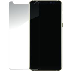 Mobilize Samsung Galaxy A8 (2018) Panzerglas Gehärtetes Glas Displayschutz - Hüllenfreundlich