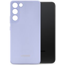 Mobilize Rubber Gelly Samsung Galaxy S22 Plus Hülle Flexibles TPU Backcover - Pastel Purple