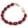 Mobigear Kunststoff Pebble Verstellbare Universal-Handykette - Ruby Red
