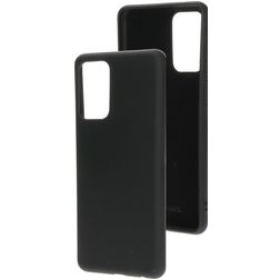 Mobiparts Samsung Galaxy A72 Silikon Hülle Backcover - Schwarz