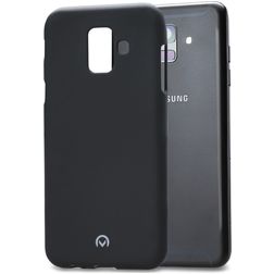 Mobilize Rubber Gelly Samsung Galaxy A6 (2018) TPU (flexibel) Backcover - Matt Black
