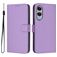 Mobigear Urban Wallet Samsung Galaxy S25 Edge Hülle Klapphülle Geldbörse - Lila