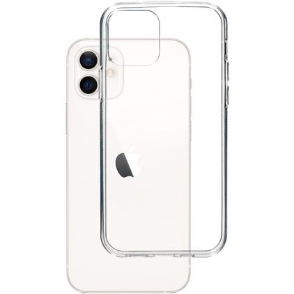Mobiparts Classic Durchsichtig iPhone 12 Pro Hülle Flexibles TPU Backcover - Transparent