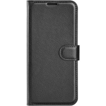 Mobigear Classic Xiaomi Redmi Note 11 4G Hülle Klapphülle Geldbörse - Schwarz