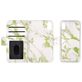 Mobigear Marble iPhone XS Max Hülle Klapphülle Geldbörse - Grün