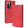 Mobigear Sensation Motorola Edge X30 Hülle Klapphülle Geldbörse - Rot