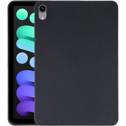 Mobigear Basics Dünne iPad Mini 6 (2021) Hülle Flexibles TPU Backcover - Schwarz