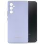 Mobilize Rubber Gelly Samsung Galaxy A34 Hülle Flexibles TPU Backcover - Pastel Purple