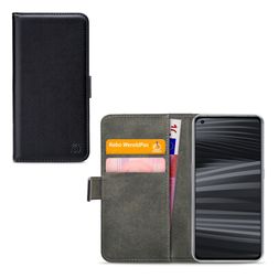 Mobilize Classic Gelly Wallet Realme GT2 Pro Hülle Klapphülle Geldbörse - Schwarz