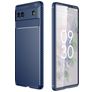 Mobigear Racing Google Pixel 6a Hülle Flexibles TPU Backcover - Blau