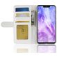 Mobigear Wallet Huawei Nova 3 Hülle Klapphülle Geldbörse - Weiß