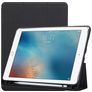 Mobigear Tri-Fold Gel iPad Pro 10.5 Zoll (2017) Hülle TPU,Kunstleder Klapphülle + Stifthalter - Schwarz