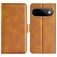 Mobigear Slim Magnet Google Pixel 11 Hülle Klapphülle Geldbörse - Cognac