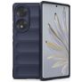 Mobigear Bumpy HONOR 70 Hülle Flexibles TPU Backcover - Dunkelblau